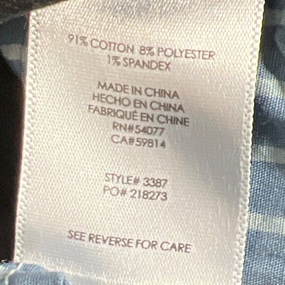 CABI Slim Boyfriend Distressed Jeans Washed Black Sz 2 #3387 - Picture 7 of 7